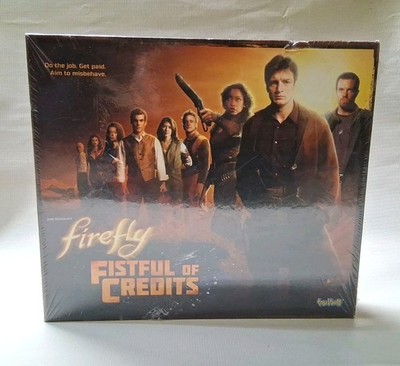 2014 Firefly - Fistful of Credits Board Game Toy Vault NEW Damaged Box 