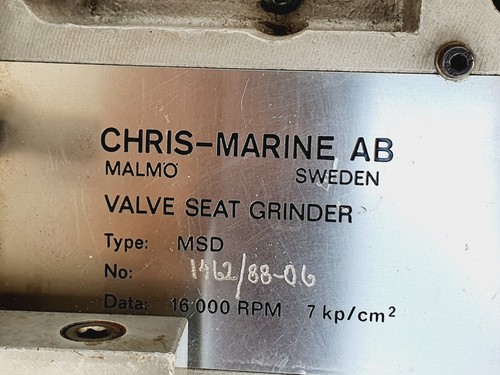 CHRIS MARINE MSD Engine Valve Seat Grinder Grinding Machine, Air Driven # 1 - Picture 3 of 11