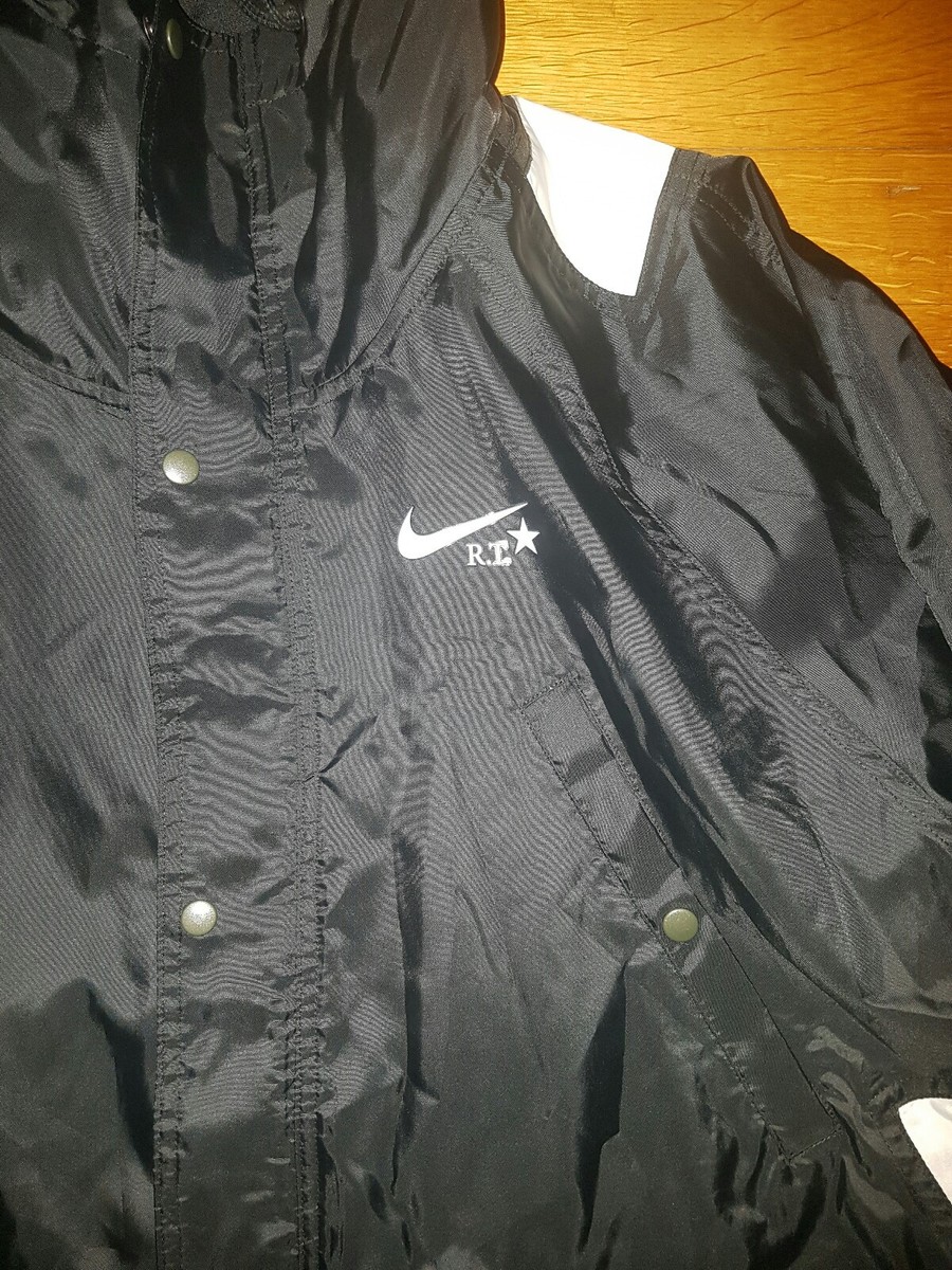 ナイロンジャケット NIKELAB X RICCARDO TISCI Rain Jacket Nike NIKELAB X RICCARDO TISCI RAIN JACKET SIZE M MEDIUM BLACK