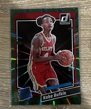 2023-24 Donruss Basketball Kobe Bufkin Rated Rookies Holo Green Laser #204