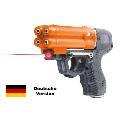 Pfefferspraypistole JPX6 Laser Speedloader Piexon Pfefferspray Tierabwehrspray