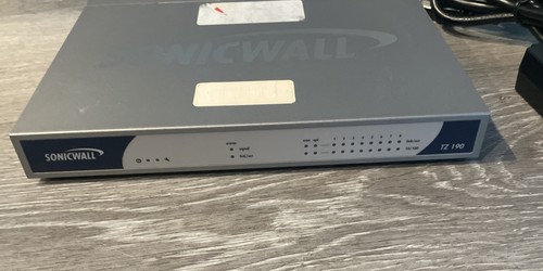 SONICWALL TZ-190 VPN FIREWALL SECURITY UNLIMITED NODES APL18-045. #03 - Picture 2 of 4