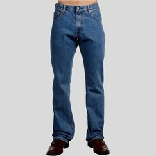 NWT Mens Size 42 42x32 Levis Blue 517 Bootcut Jeans