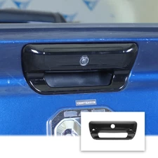 Rear Door Tailgate Handle Cover Trim Decoration for Dodge Ram 1500 2018+ Black