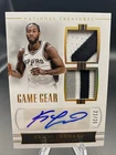 Kawhi Leonard 2017-18 Panini National Treasures Game Worn Jersey Patch Auto /25