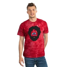 Jerry Garcia Grateful Dead Tie-Dye T-Shirt Lightning Bolt Glasses Festival Tee