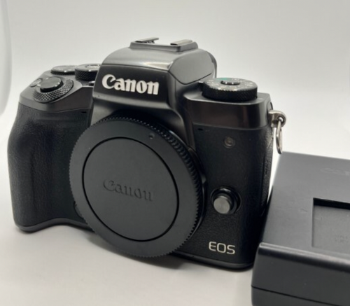 「Working ◯」Canon EOS M5 24.2MP Mirrorless SLR Digital Camera Body w/battery etc