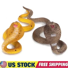 Authentic Fake Snake Rubber Lifelike Real Scary Toy Prank Party Joke Halloween