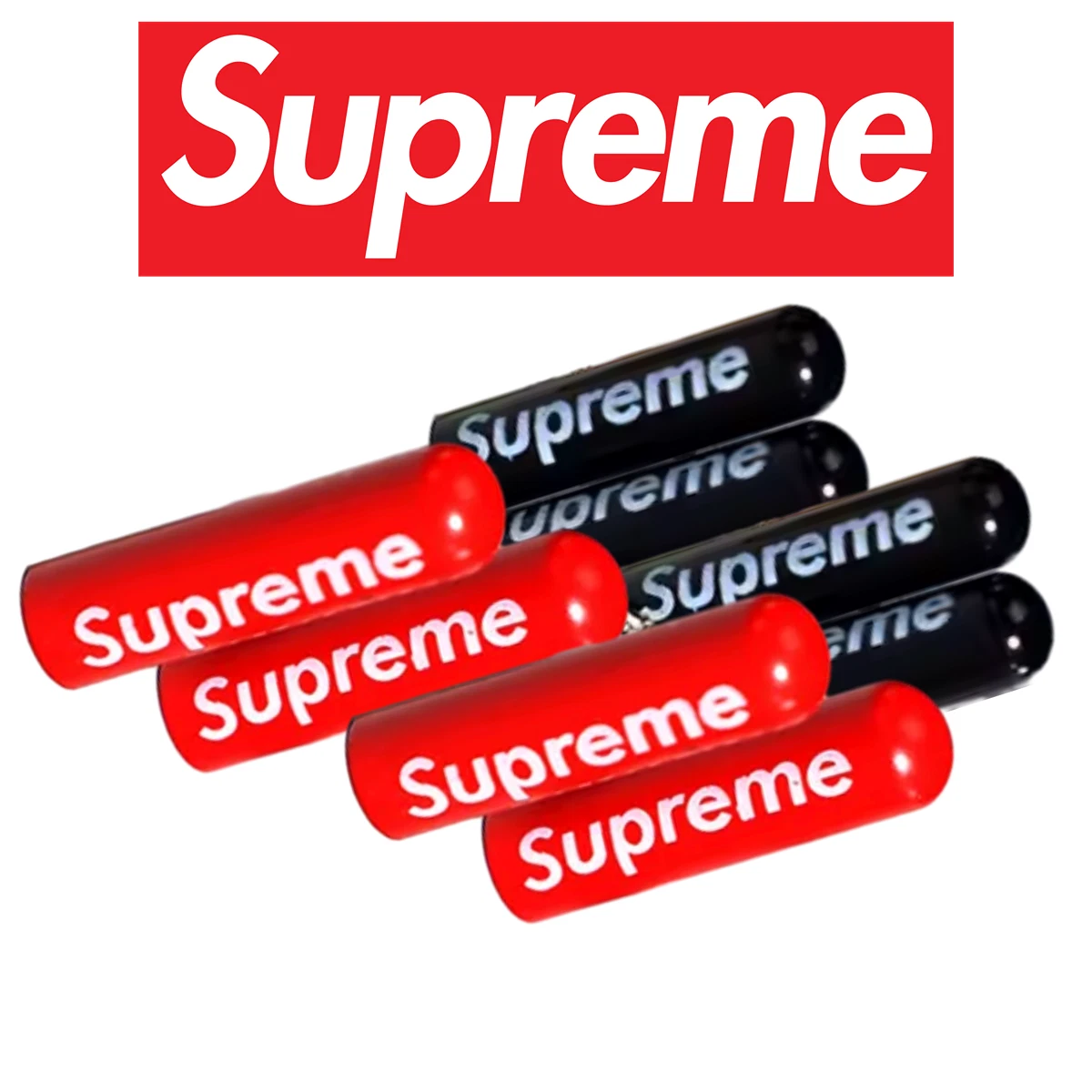 Embouts d'aglets métalliques Nike Supreme dentelle personnalisés   Neuf !