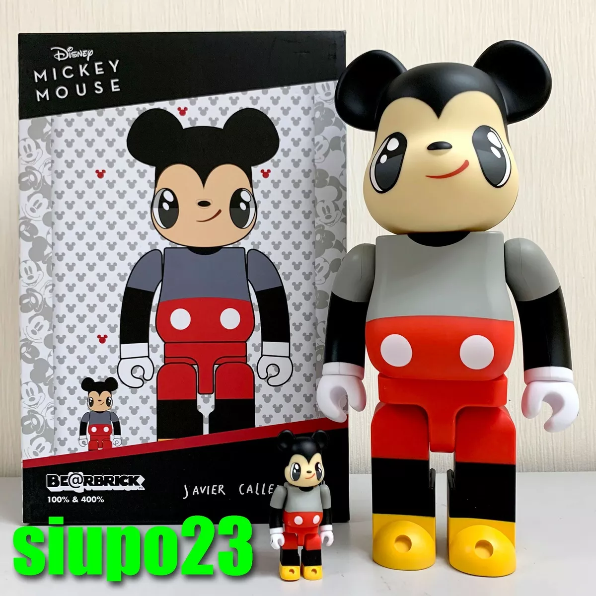 BE@RBRICK Javier Calleja MICKEY MOUSEキャラクターグッズ