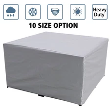 Heavy Duty Waterproof Garden Patio Furniture Cover Outdoor Table Cover 10 Size