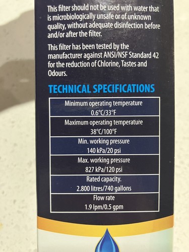 Bosch Housing FRAME WATER FILT AS 00650438 + Bosch Fridge Filter 9000-077104-2 - Picture 17 of 19