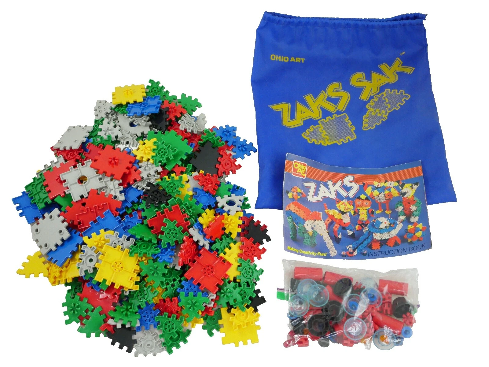 Juguete Construcción Ohio Art piezas y piezas