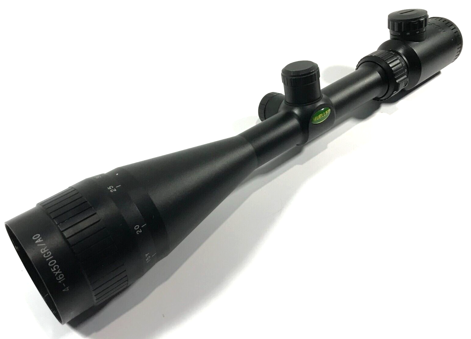 Mueller 416X50mm AO Illuminated Sport Dot Reticle Rifle Scope + Caps 8315LOX eBay