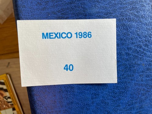 FLASH MEXICO 86 ITALIA SQUADRA N 40 CON VELINA ORIGINALE - Picture 2 of 2