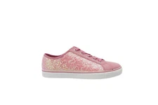 [06871] Clarks Brill Cora Kids Girls Pink Sneakers Wide