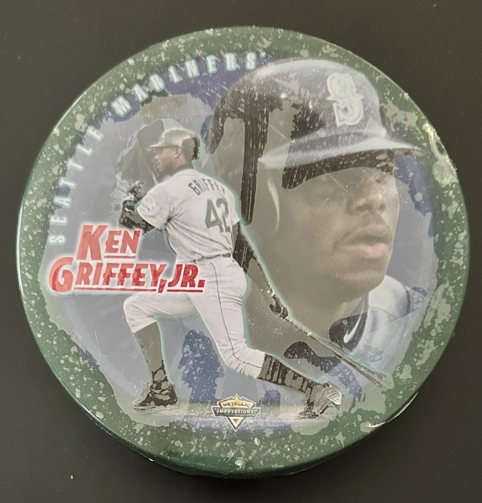 KEN GRIFFEY JR. 1998 Metallic Impressions SEALED Set of 5 ALL METAL CARDS