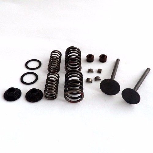 Cylinder Head INTAKE EXHAUST VALVE 125cc GY6 Engine 152QMI Chinese Scooter