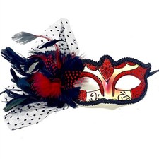 Women's Masquerade Mask Venetian Halloween Wedding Mardi Gras Costumes Party