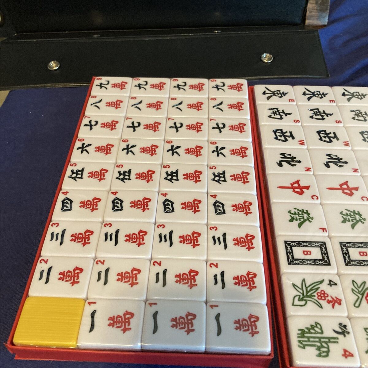 Chinese Mahjong Game Set 135 Melamine Tile With Case Mahjong Chinese Mahjong Game Set 135 Melamine Tile With Case Mahjong