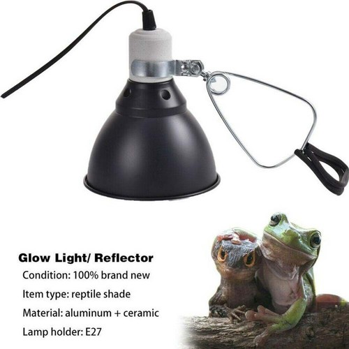 E27 300W Ceramic Heat UV UVB Lamp Light Holder Brooder Reptile Tortoise Basking - Picture 1 of 12