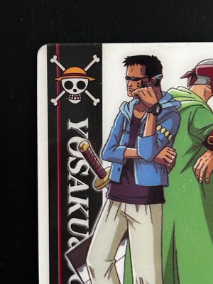 Yosaku Johnny ONE PIECE Plastic Card BANDAI #86 Japanese JAPAN