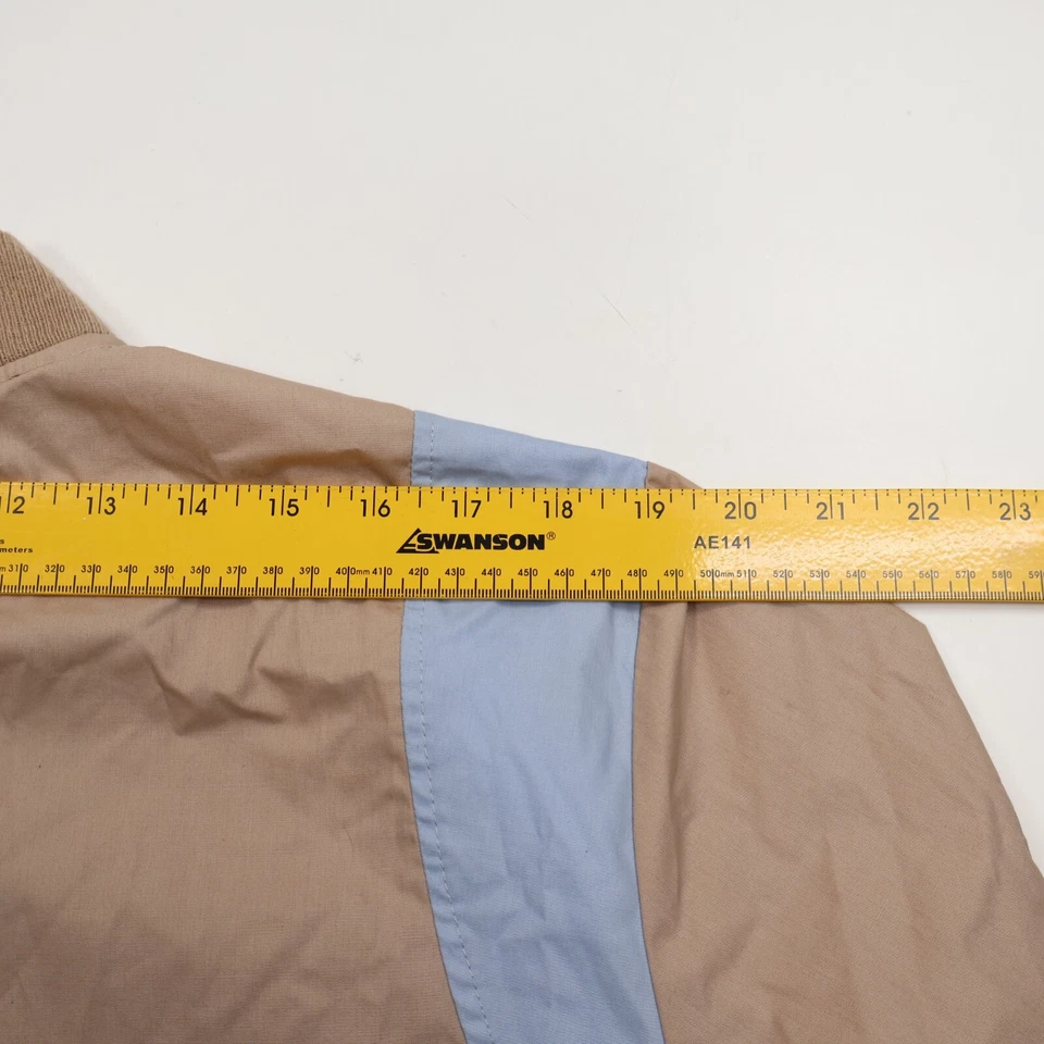 VINTAGE Spalding 1/2 Zip Mens Size M Medium Jacket Logo Pockets Golf Tennis - Image 4 of 4