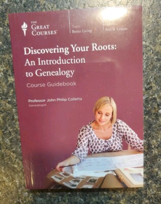 Discovering Your Roots : An Introduction to Genealogy DVD & book, Great Courses