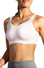 Brooks Womens Pink Dare Underwire Run Bra L22241 Size 36C