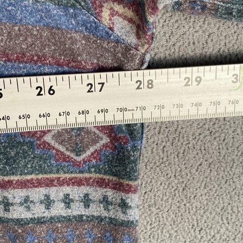 VTG LL Bean Southwest Aztec Shirt Mens XXL 2XL Heavy Cotton Chamois Made USA - Picture 4 of 9