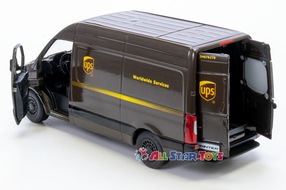 Modellino Furgone Scala 1:87 Herpa Mercedes Benz Sprinter UPS Modellismo Da Collezione - Foto 5