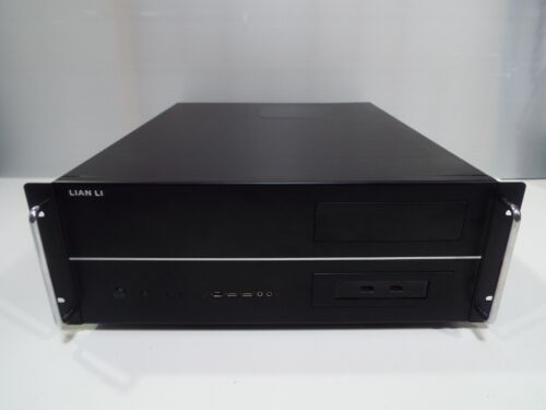 LIAN LI PC-C32 BLACK alminium ATX HTPC Computer Case rackmount server style - 第 1/19 張圖片