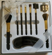 10 PC Cosmetic Brush Set NIB