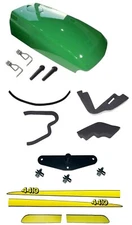 Upper Hood/Fuel Door/Mounting Seals/Stickers/Catch fits John Deere 4410 UP S/N