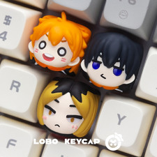 Anime Artisan Resin Keycap Handmade Custom MX Cherry Mechanical Keyboard