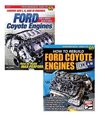 MIDLIFE CLASSIC CARS Ford Coyote Engines: How to Rebuild & Build Max Performance 2 Book Set