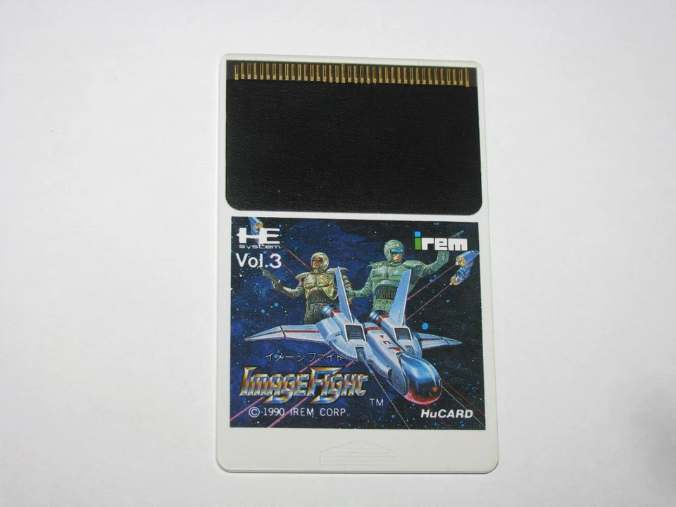 Image Fight PC Engine HuCard Japan import US Seller - Image 3 of 4
