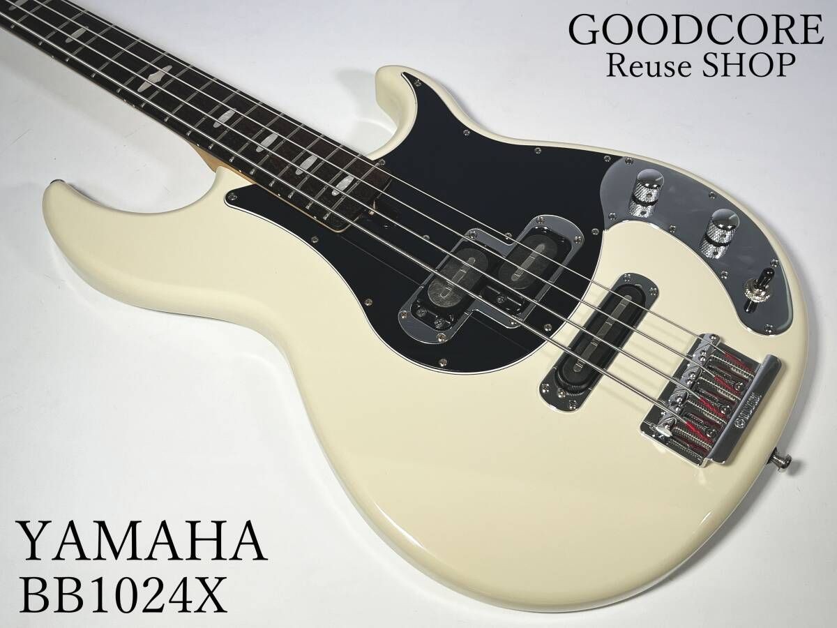 ベース YAMAHA BB1024X YAMAHA BB1024X Vintage White Electric Bass Guitar Shipping From