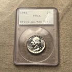1956 P Washington Silver Quarter PCGS OGH Rattler Proof PR66 Old Green Holder