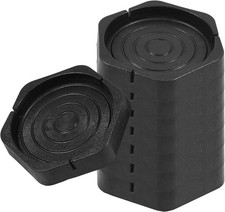 8-Pack 9" Round RV Jack Pads, 80% More Surface Area, 5000LB Capacity Heavy Duty