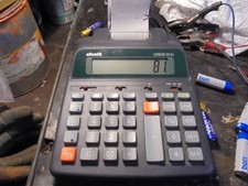 Calcolatrice Olivetti vintage Logos 43 EU