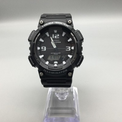 Casio 5208 AQ-S810W Mens Watch 46mm Tough Solar Black Resin  display picture 3