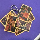 Rolling Stones Photo Keychain. 1980’s Tour. Vintage. Mick Jagger Keith Richards — photo 1