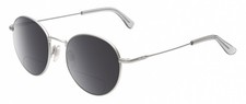 American Optical AO-1002 Unisex Designer Polarized BIFOCAL Sunglass Silver 51 mm