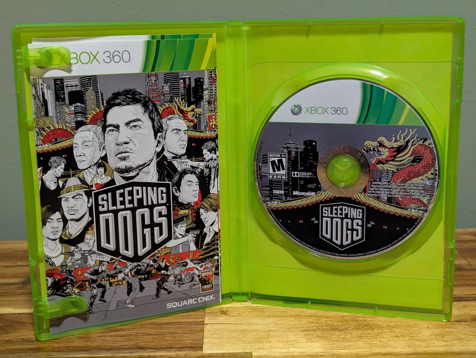 Sleeping Dogs (Microsoft Xbox 360, 2012) CIB - Tested - Near Mint Disc! - Image 4 of 4