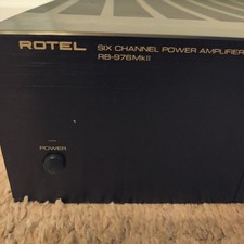 Rotel RB-976 MKII Stereo Power Amplifier, 6X60W/3X150W