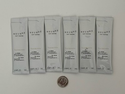 6 X NEURAE BY SISLEY The Serum Resetting & Transformative Samples .06oz/2ml EACH