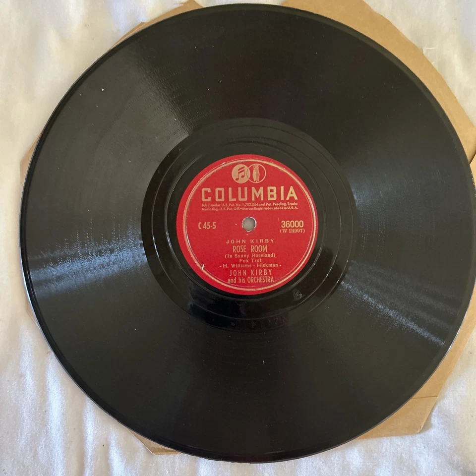 2-JOHN KIRBY AND HIS ORCHESTRA 20TH CENTURY CLOSET/ROSE ROOM COLUMBIA 78 RPM 803 Foto 4 de 4