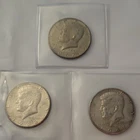 Kennedy Half Dollar Coins 1967 1968 Lot of 3 Circulated 50C Uncertified