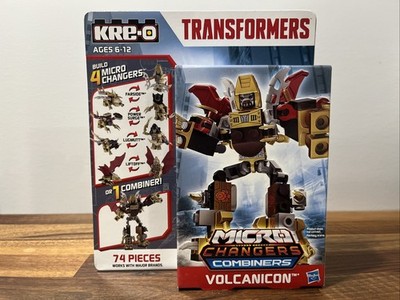 VOLCANICON Transformers Kre-o Micro-Changers Combiner Hasbro 2013 New